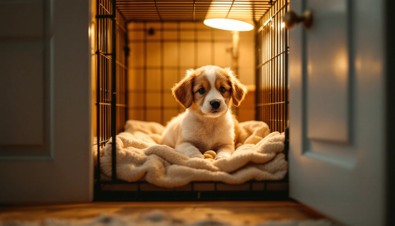 When to Move Puppy Crate Out of Bedroom